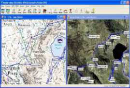 Memory Map ordnance survey maps overlays